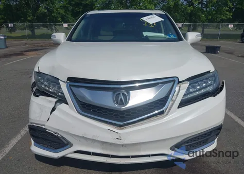2018 Acura Rdx Technology Acurawatch Plus Packages/Technology Package from USA, damaged, VIN 5J8TB4H50JL027618